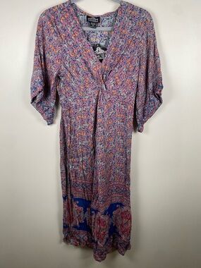 NWT Angie Floral Boho Midi Dress size Medium
